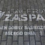 Galeria Zaspa wita się z sąsiadami ekologicznym graffiti