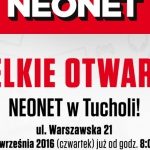 NEONET w Tucholi przenosi się na ulicę Warszawską