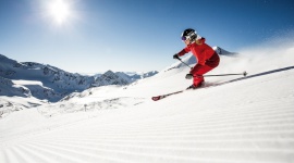 Wiosenna jazda na nartach w Dolinie Stubai