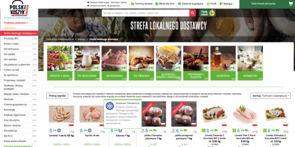 Produkty chłodnicze w zakupie kurierskim już dostępne w całej Polsce dzięki deli BIZNES, Handel - W Polsce przy zakupie przez internet produktów spożywczych wymagających dostawy chłodniczej, takich jak np. wędliny, sery czy jogurty, dostępna jest tylko opcja dostawy realizowanej przez dany punkt usługowy.