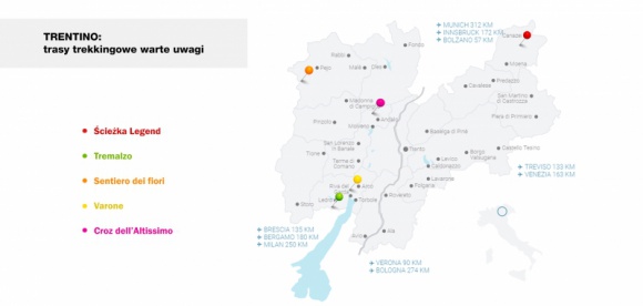 Trentino: szlaki trekkingowe warte uwagi