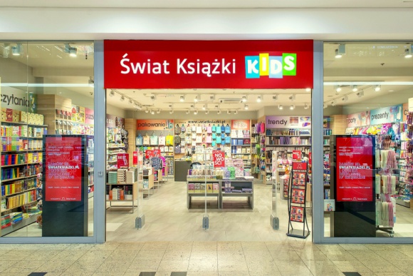 Księgarnie Świat Książki z dwoma salonami w Galerii Krakowskiej